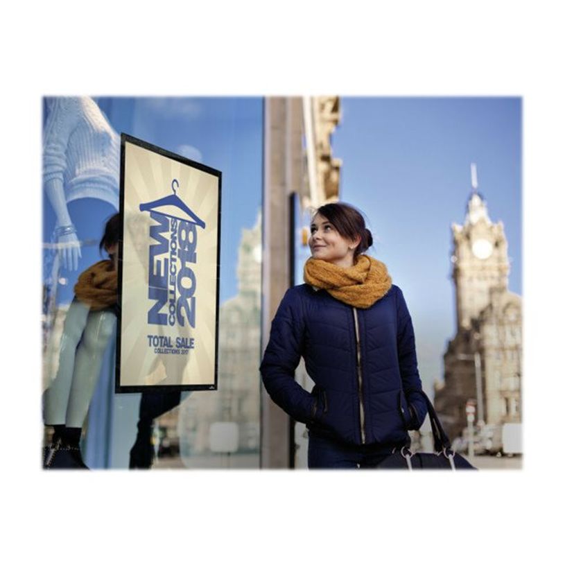 4005546507798-Durable Duraframe Poster Sun - Cadre d'affichage vitrostatique - A2 - noir-P_79415398_6-5