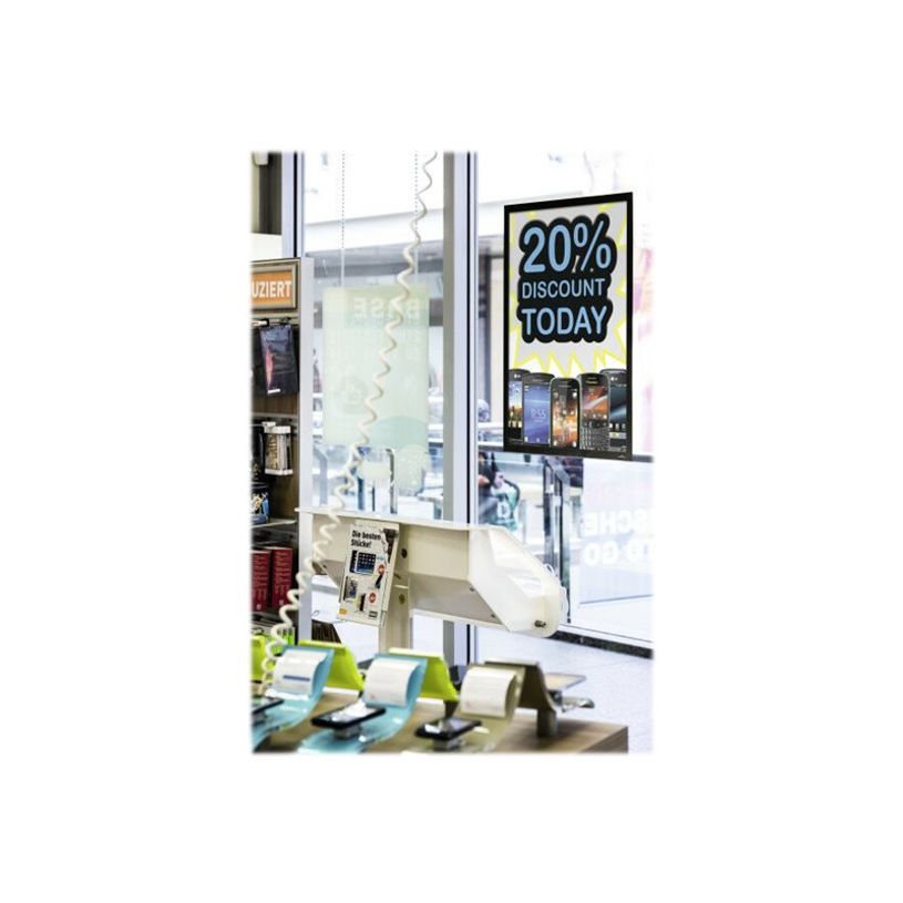 4005546507811-Durable Duraframe Poster Sun - Cadre d'affichage vitrostatique - 50 x 70 cm - noir-P_79415400_3-2