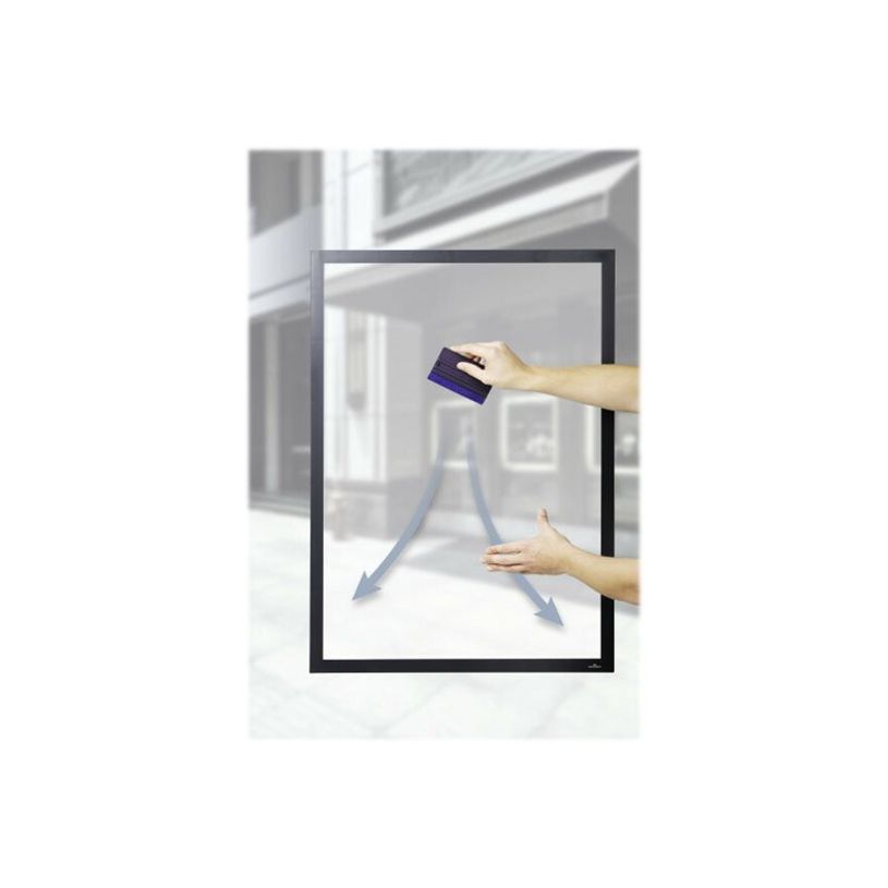 4005546507811-Durable Duraframe Poster Sun - Cadre d'affichage vitrostatique - 50 x 70 cm - noir-P_79415400_4-3