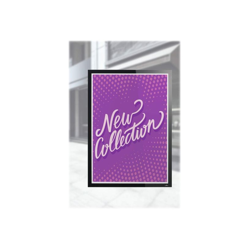 4005546507835-Durable Duraframe Poster Sun - Cadre d'affichage vitrostatique - A1 - noir-P_79415402_9-8