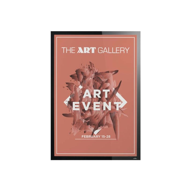 4005546507859-Durable Duraframe Poster Sun - Cadre d'affichage vitrostatique - 70 x 100 cm - noir-P_79415404_2-1