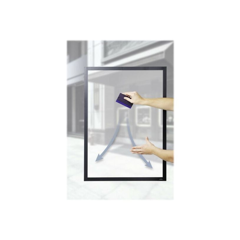 4005546507859-Durable Duraframe Poster Sun - Cadre d'affichage vitrostatique - 70 x 100 cm - noir-P_79415404_4-3