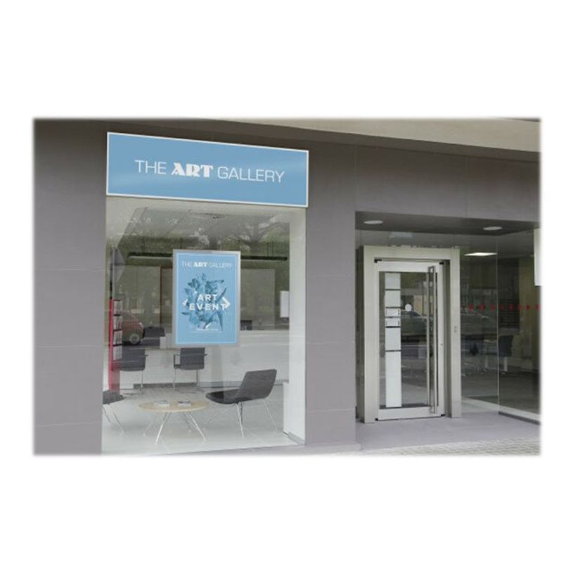 4005546507866-Durable Duraframe Poster Sun - Cadre d'affichage vitrostatique - 70 x 100 cm - argent-P_79415405_3-2