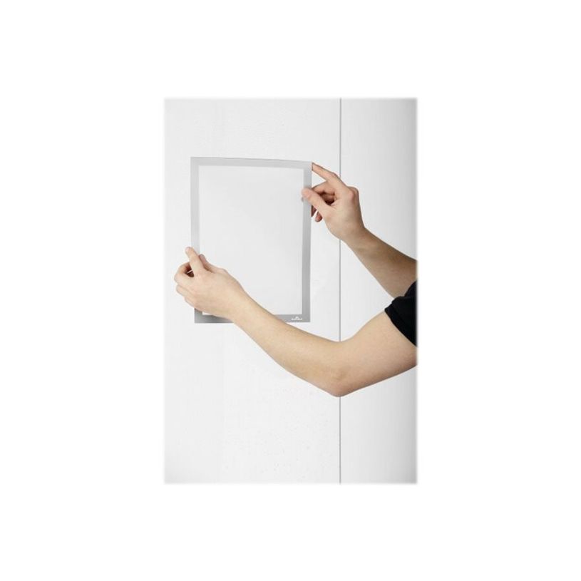 4005546978185-Durable Duraframe Poster Sun - Cadre d'affichage vitrostatique - A4 - noir-P_79415409_5-4