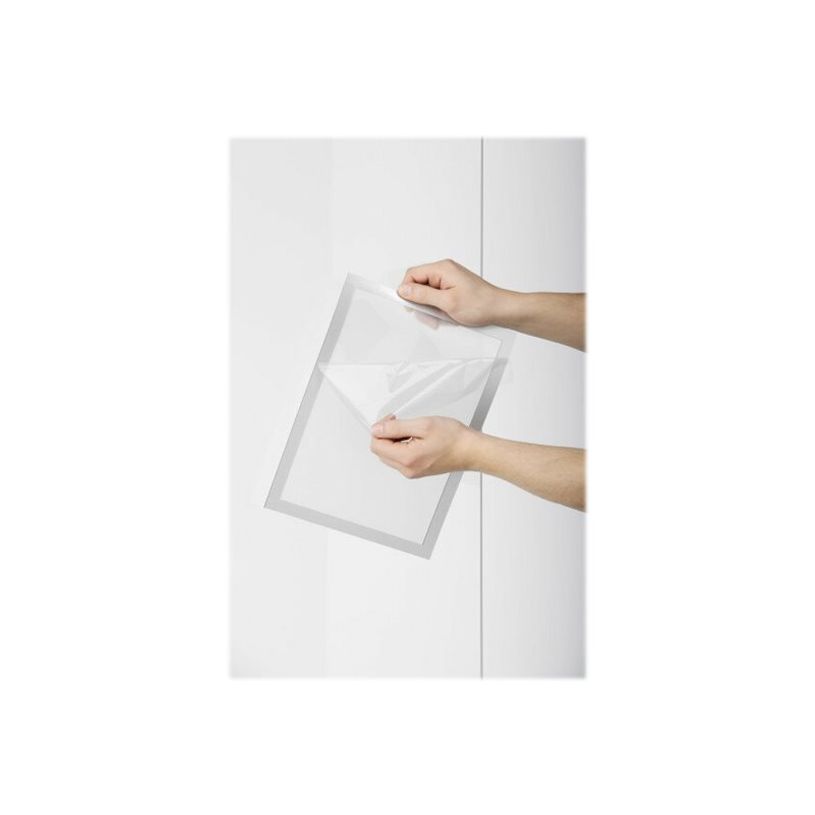 4005546978185-Durable Duraframe Poster Sun - Cadre d'affichage vitrostatique - A4 - noir-P_79415409_6-5