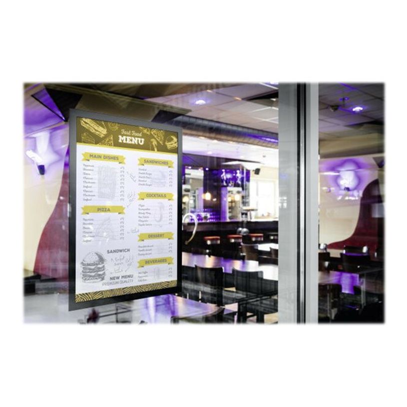 4005546978192-Durable Duraframe Poster Sun - Cadre d'affichage vitrostatique - A3 - noir-P_79415410_2-1