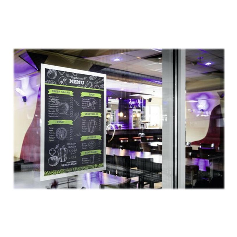 4005546978482-Durable Duraframe Poster Sun - Cadre d'affichage vitrostatique - A3 - argent-P_79415412_5-4