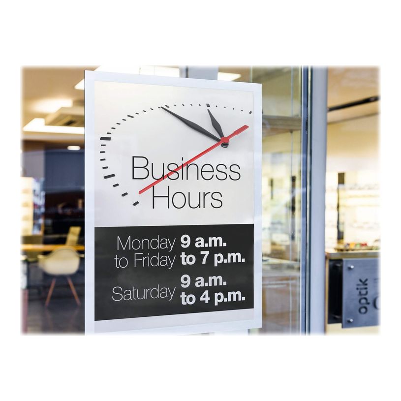 4005546978482-Durable Duraframe Poster Sun - Cadre d'affichage vitrostatique - A3 - argent-P_79415412_6-5