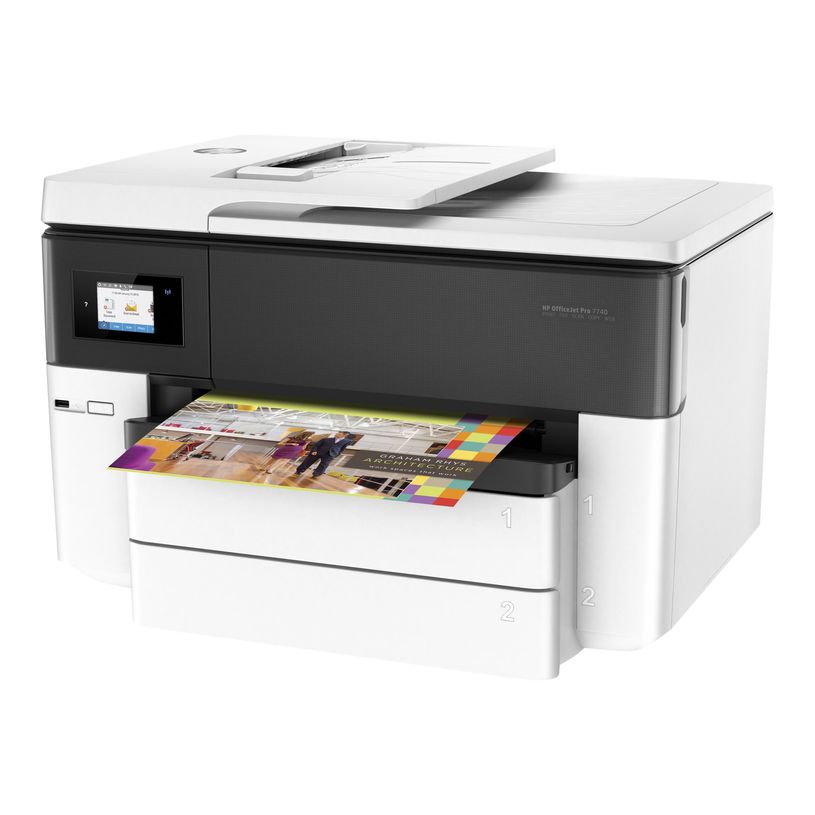 0889894812667-HP Officejet Pro 7740 All-in-One - imprimante multifonction jet d'encre couleur A3 - Wifi-P_79415419_24-20
