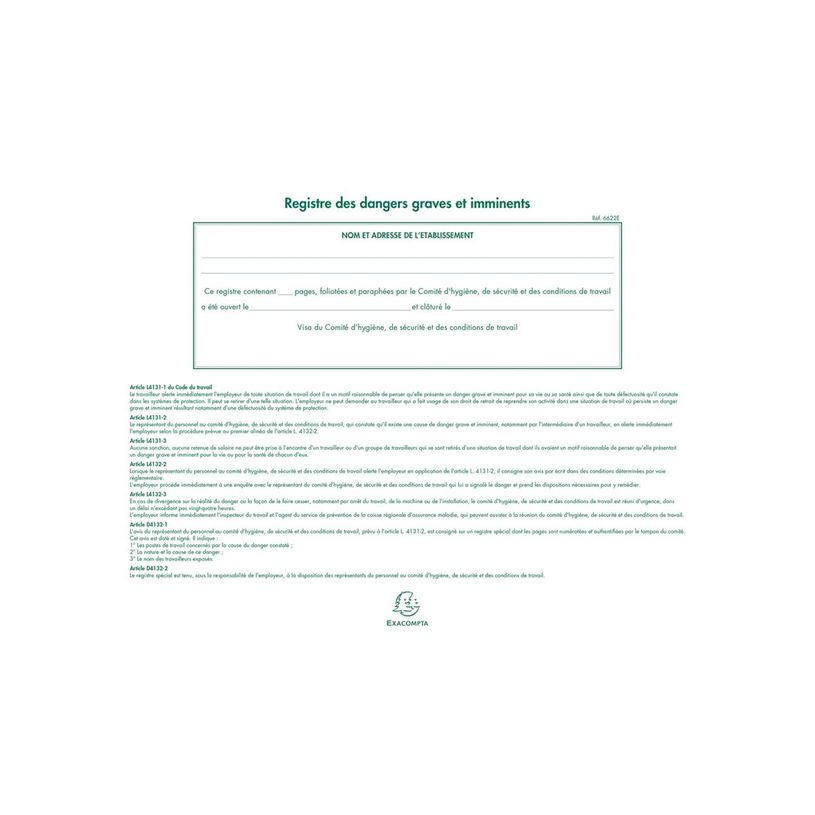 3130630066224-Exacompta - Registre des dangers graves et imminents - 24 x 32 cm-P_79415427_1-0