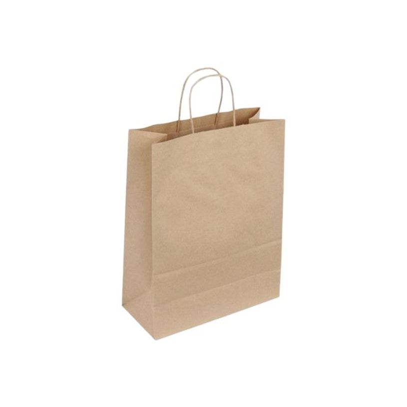 3664233003732-50 Sacs cadeau kraft - poignées torsadées - 32 cm x 12 cm x 44 cm - brun-P_79415606_2-1