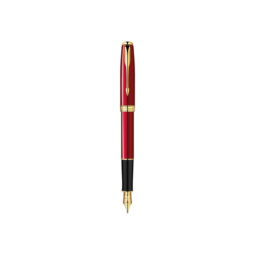 3501179314747-Parker Sonnet - Stylo plume rouge laqué - pointe moyenne-P_79415740_2-1