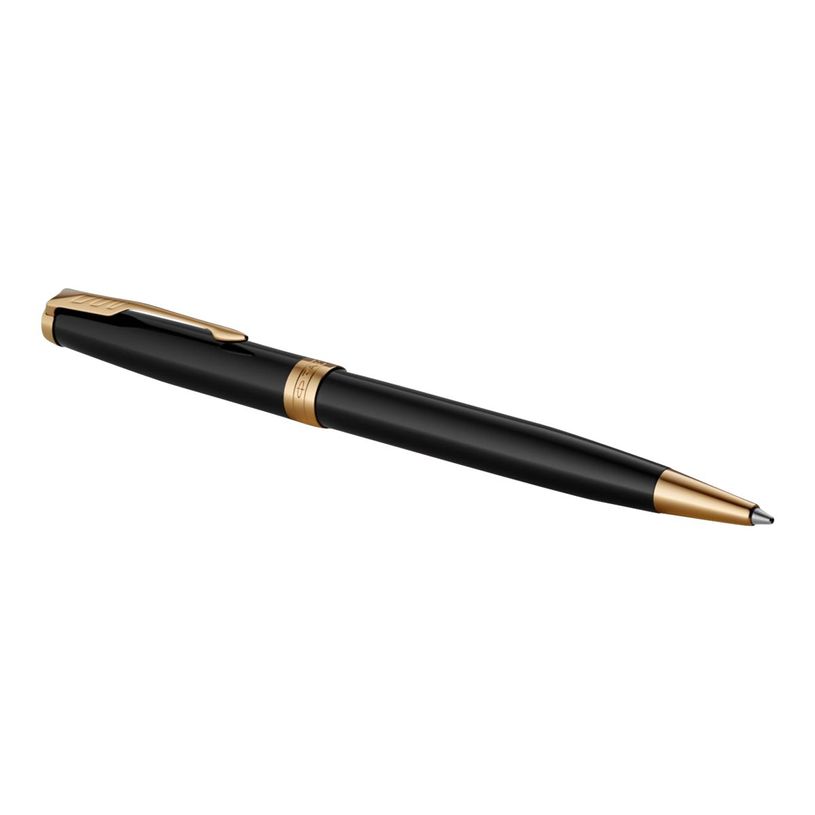3501179314976-Parker Sonnet - Stylo à bille noir laqué - encre noire-P_79415743_2-1
