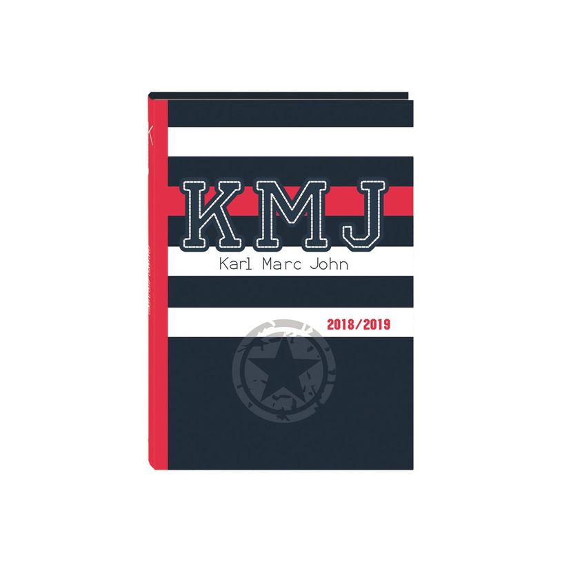 3664447027791-Little Karl Marc John Agenda Boy Marin 1 jour par page Oberthur -P_79416214_3-0