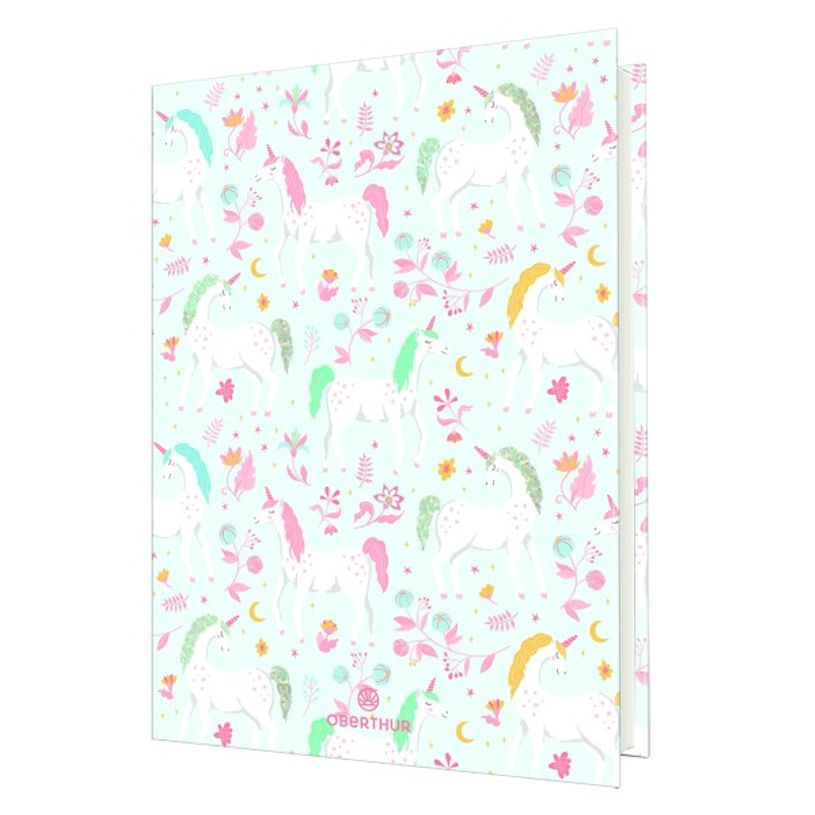 3108726154322-Agenda Licorne ou Arc en ciel - 1 jour par page - 12,5 x 17,5 cm - Oberthur-P_79416215_1-0