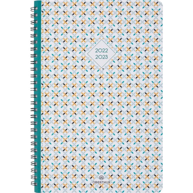 3108728251401-Agenda à spirale Graphik 25 - 1 semaine sur 2 pages - 3 décors au choix - Oberthur-P_79416230_1-0