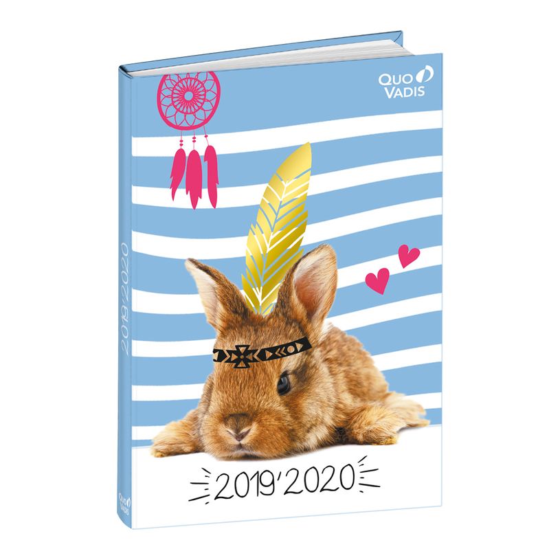 2012349515358-Agenda Potes À pattes 1 Jour par page 12X17cm Quo Vadis -P_79416321_1-0