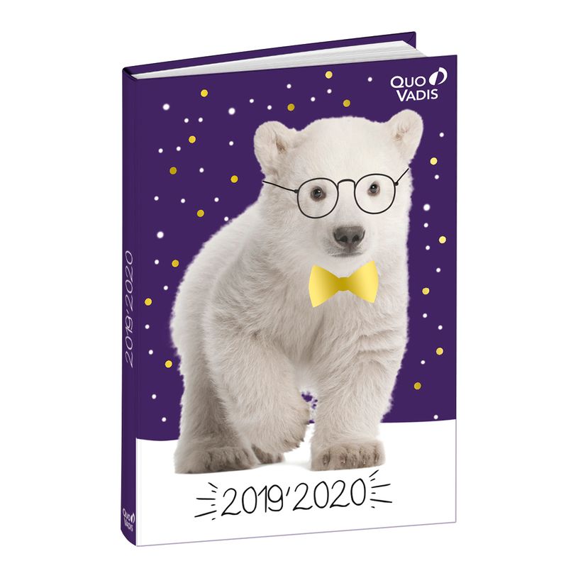 2012349515358-Agenda Potes À pattes 1 Jour par page 12X17cm Quo Vadis -P_79416321_2-1