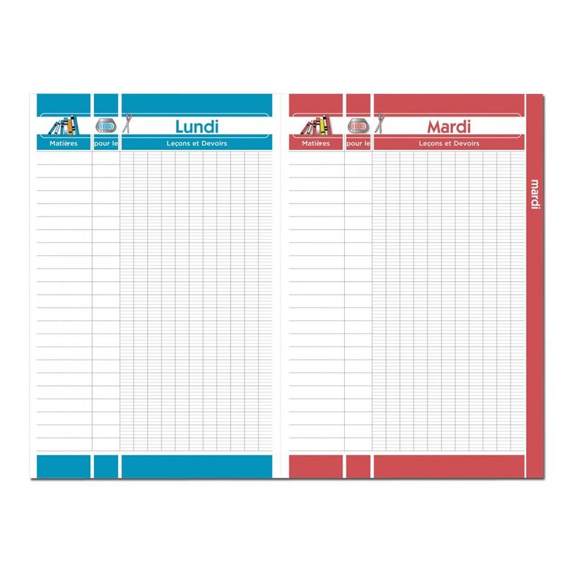 3371010362912-Cahier de textes Animaux Différents Modèles 15X21cm Quo Vadis -P_79416335_1-1