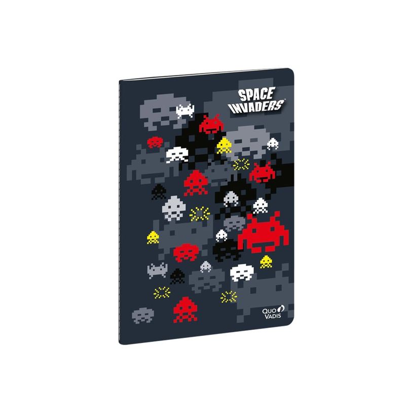 3371010394197-Quo Vadis Space Invaders - Carnet de notes 15 x 21 cm - ligné-P_79416390_1-0