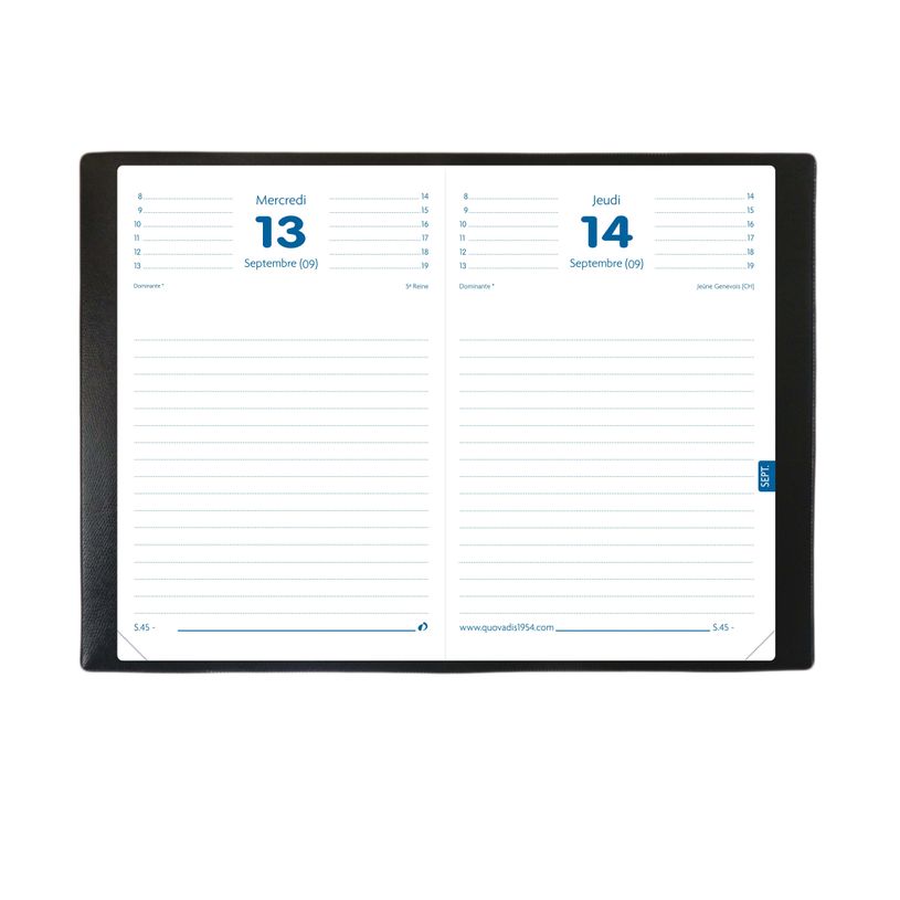 3371010158966-Agenda Club - 1 jour par page - 13 x 21 cm - rouge - Quo Vadis-P_79416417_2-1