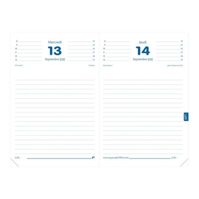 3371010164998-Quo Vadis - Agenda année scolaire - 2026-2027 - Texthebdo - Semainier Horizontal - Français - Club - Noir - 12 mois de mi-P_79416418_2-4