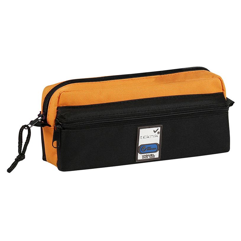 3135259797344-Trousse rectangulaire Teknik Triple - 3 compartiments - 4 coloris disponibles - Viquel-P_79416520_5-4