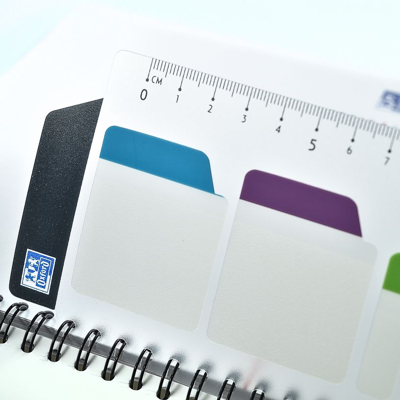 3147280049729-Agenda Oxford Office - 1 semaine sur 2 pages - 10 x 15 cm - gris/rouge - Hamelin-P_79416626_8-7