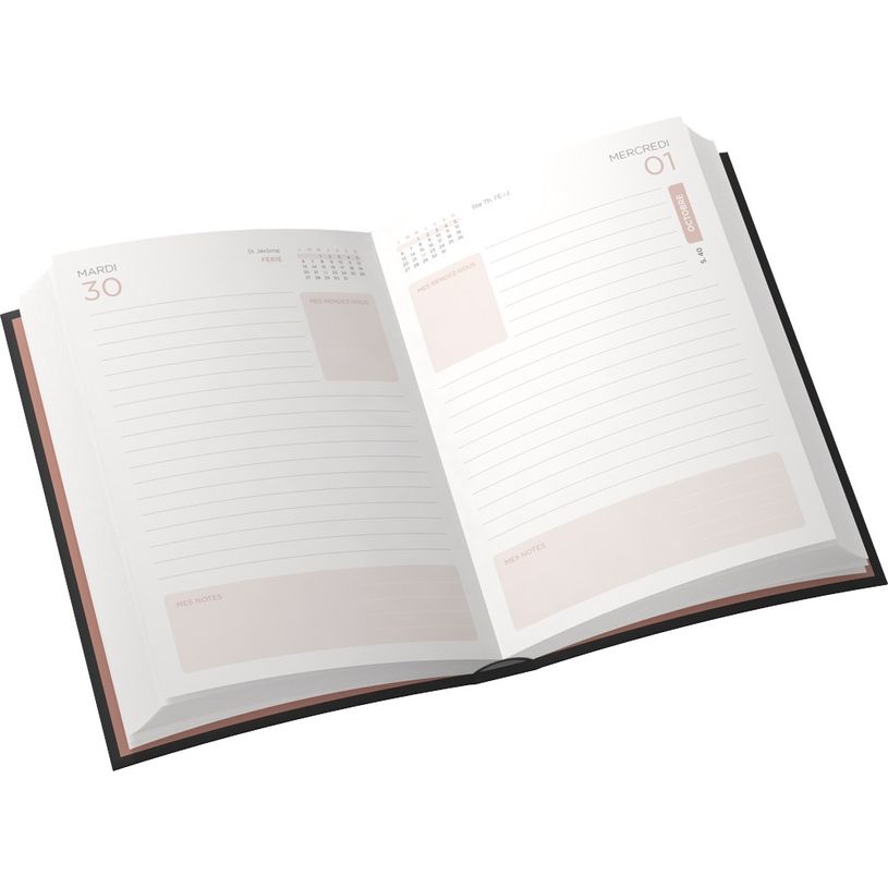 3147280057809-Agenda Bensimon Maison - 1 jour par page - 15 x 21 cm - différents modèles disponibles - -P_79416627_4-1