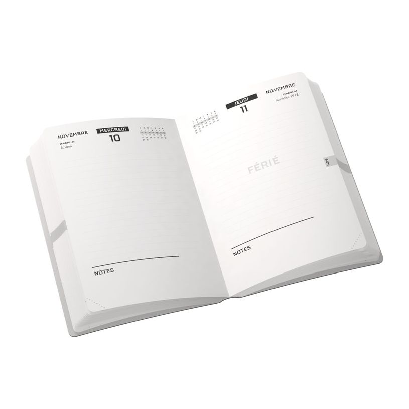 3147280073854-Agenda fantaise Mon petit ami - 17 x 22 cm -  1 jour par page  - différents modèles dispo-P_79416636_5-3