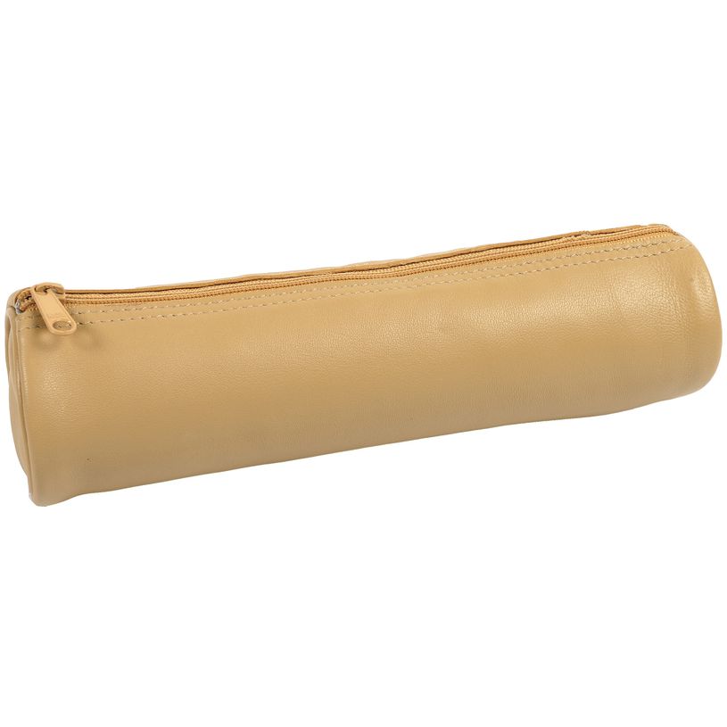 3338805002491-Trousse Merinos GM ronde - 1 compartiment - cuir de mouton havane - Quo Vadis-P_79416654_1-0