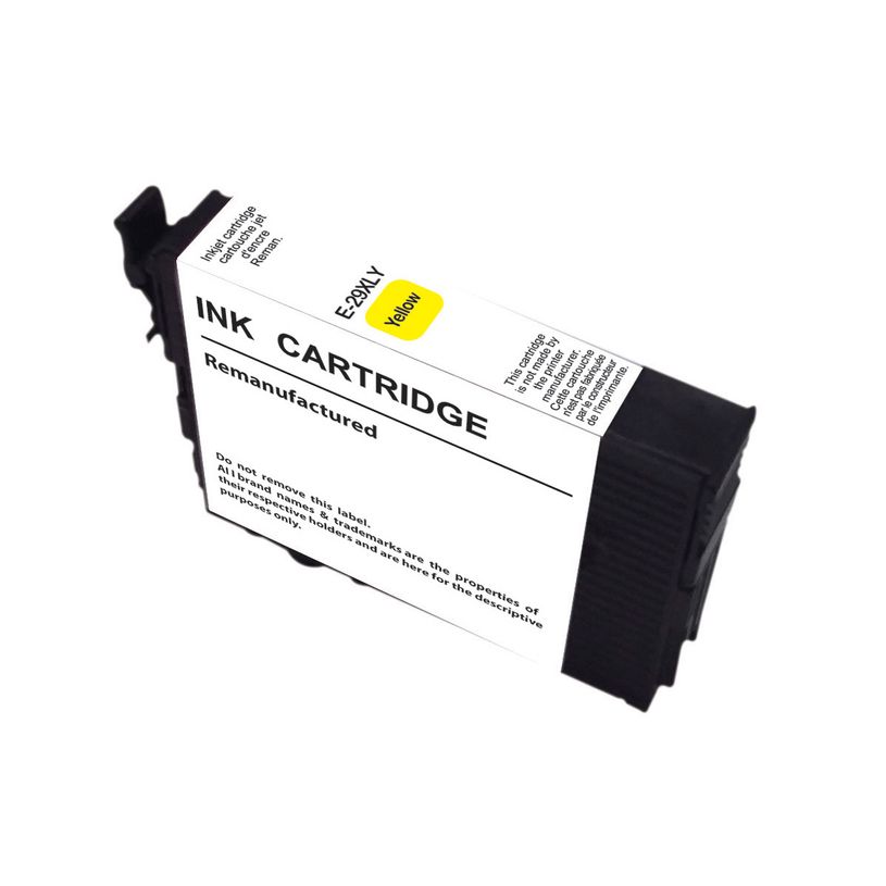 3584770896409-Cartouche remanufacturée Epson 29XL Fraise - jaune - Uprint--1