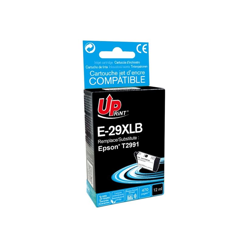 3584770896379-Cartouche remanufacturée Epson 29XL Fraise - noir - Uprint-P_79416827_1-0