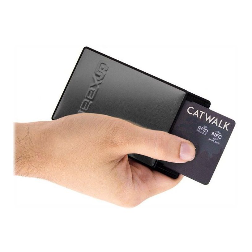 3700929500014-Catwalk-669 MEEXUP - Porte-cartes antivol pour 2 cartes de crédit - gris et noir-P_79417282_1-2