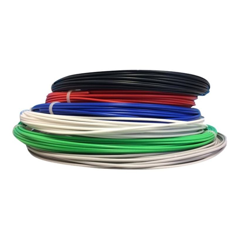 3112539335144-OWA - Filament 3D PS - Pack de 6 - noir, gris, blanc, bleu, rouge, vert - Ø 1,75 mm - 6x13-P_79417389_1-0