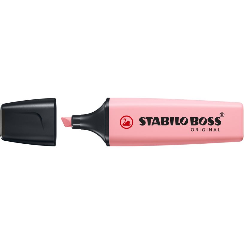 4006381492294-STABILO BOSS ORIGINAL Pastel - Surligneur - soupçon de rose--1