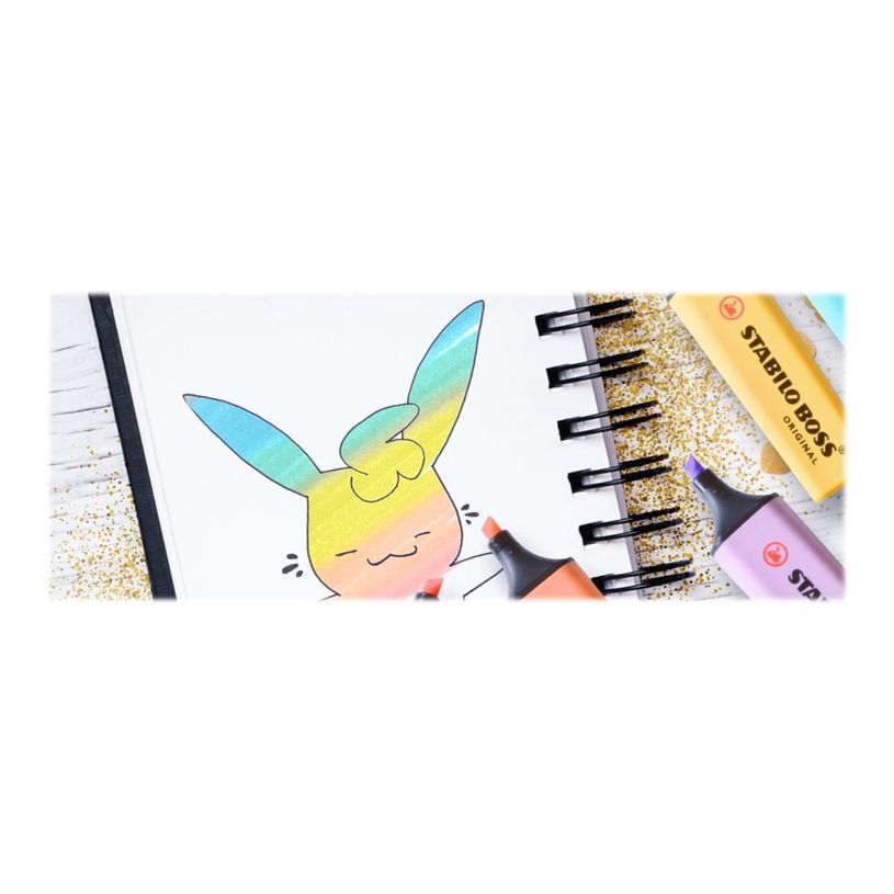 4006381492416-STABILO BOSS ORIGINAL Pastel - Surligneur - crème de jaune-P_79417448_1-2