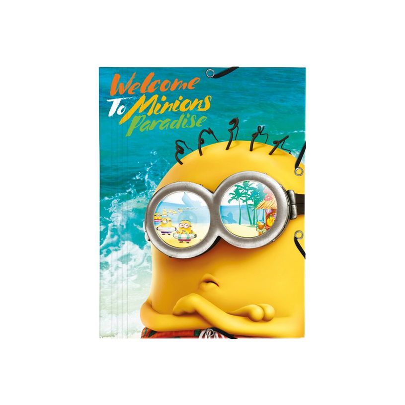 3130630555391-Exacompta Minions - Chemise à 3 rabats + élastique - A4 - pour 200 feuilles - disponible -P_79417554_3-2