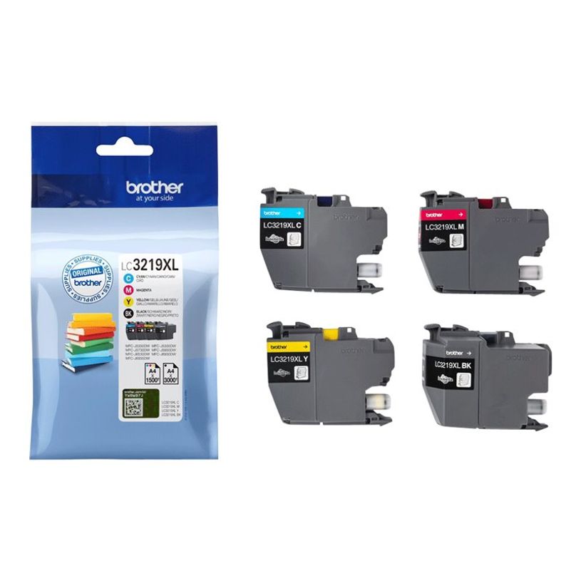 4977766767019-Brother LC3219XL - Pack de 4 - noir, cyan, magenta, jaune - cartouche d'encre originale-P_79417595_4-1
