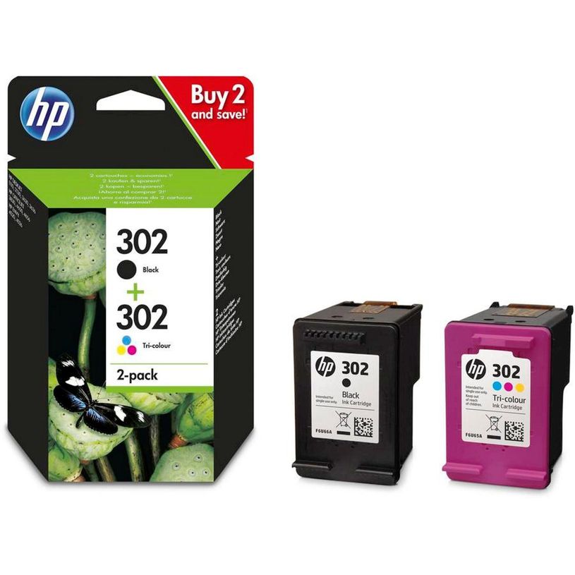0190780475904-HP 302 - Pack de 2 - noir et 3 couleurs - cartouche d'encre originale (X4D37AE)-P_79417600_4-1