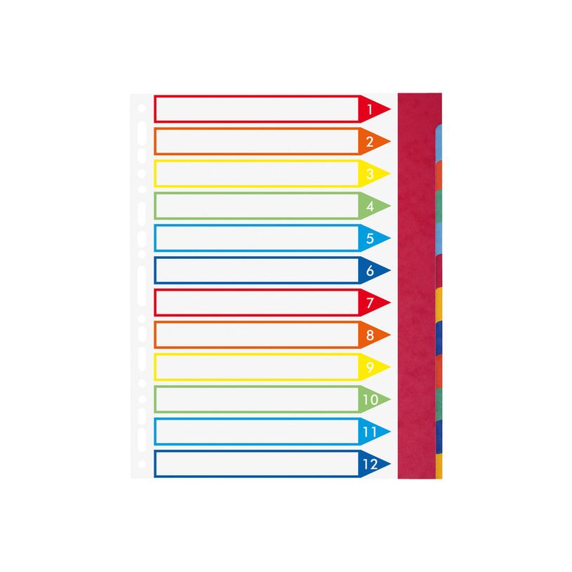 3130630026129-Exacompta Nature Future - Intercalaire 12 positions - A4 Maxi - carte rigide colorée-P_79417620_3-2