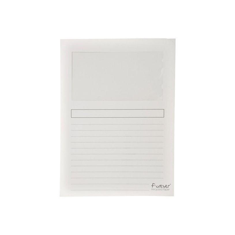 3130630502609-Exacompta Forever - 25 Chemises coin à fenêtre - 130 gr - couleurs assorties-P_79417632_2-1