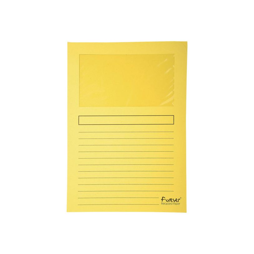 3130630502609-Exacompta Forever - 25 Chemises coin à fenêtre - 130 gr - couleurs assorties-P_79417632_3-2