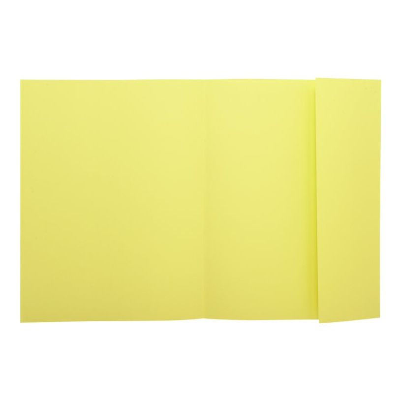 3130632339005-Exacompta Super 210 - 50 Chemises 1 rabat - 210 gr - jaune-P_79417634_1-0