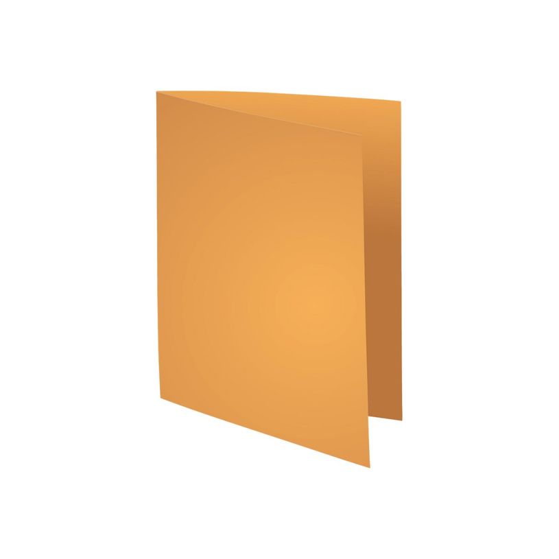 3288582100265-Exacompta Rock"s - 100 Chemises - 210 gr - pour 200 feuilles - orange clair-P_79417669_2-0