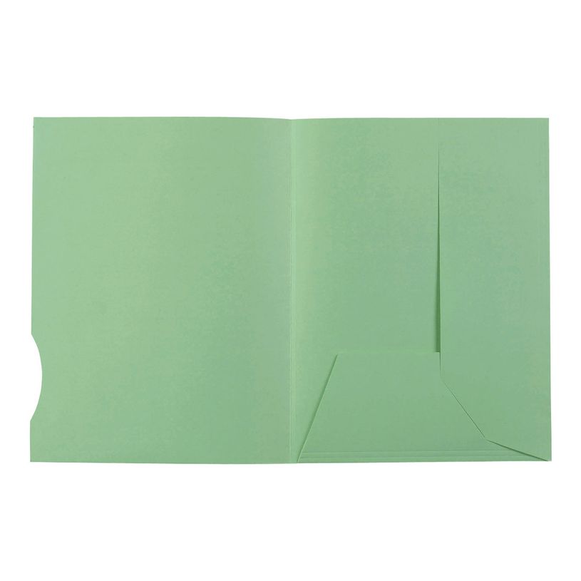 Lot De 50 Chemises à Rabats Hamelin – Format 240 X 315 Mm – Avec Encoche Latérale Et Emplacement Carte De Visite – Couleurs Assorties