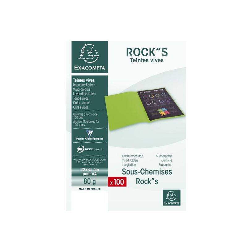 3288588000125-Exacompta Rock"s - 100 Sous-chemises - 80 gr - pour 100 feuilles - rouge cardinal-P_79417678_2-1