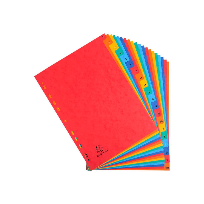 5016196048035-Exacompta Nature Future - Intercalaire 20 positions A à Z - A4 - carte lustrée colorée-P_79417680_2-1