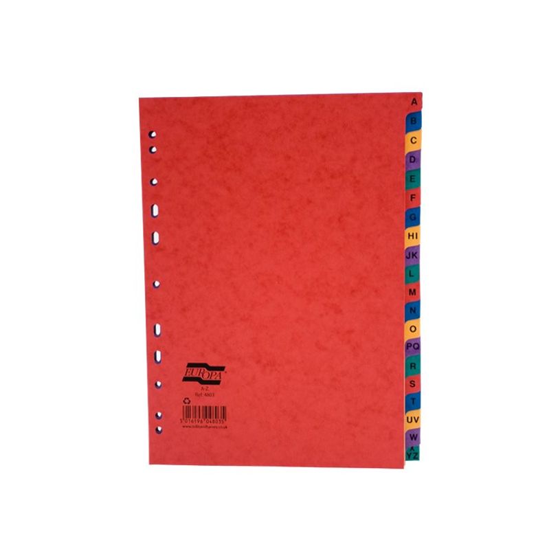 5016196048035-Exacompta Nature Future - Intercalaire 20 positions A à Z - A4 - carte lustrée colorée-P_79417680_3-0