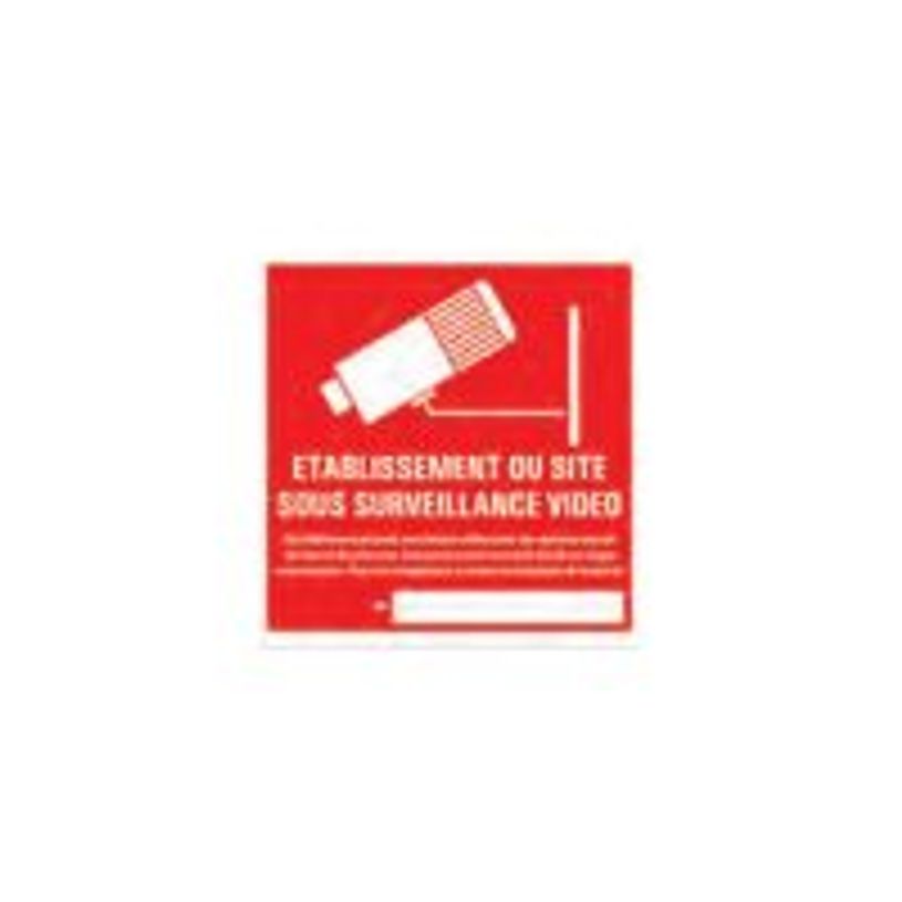 8711234376411-Pickup - Pictogramme - Site sous surveillance vidéo - 150 x 150 mm-P_79417824_1-0